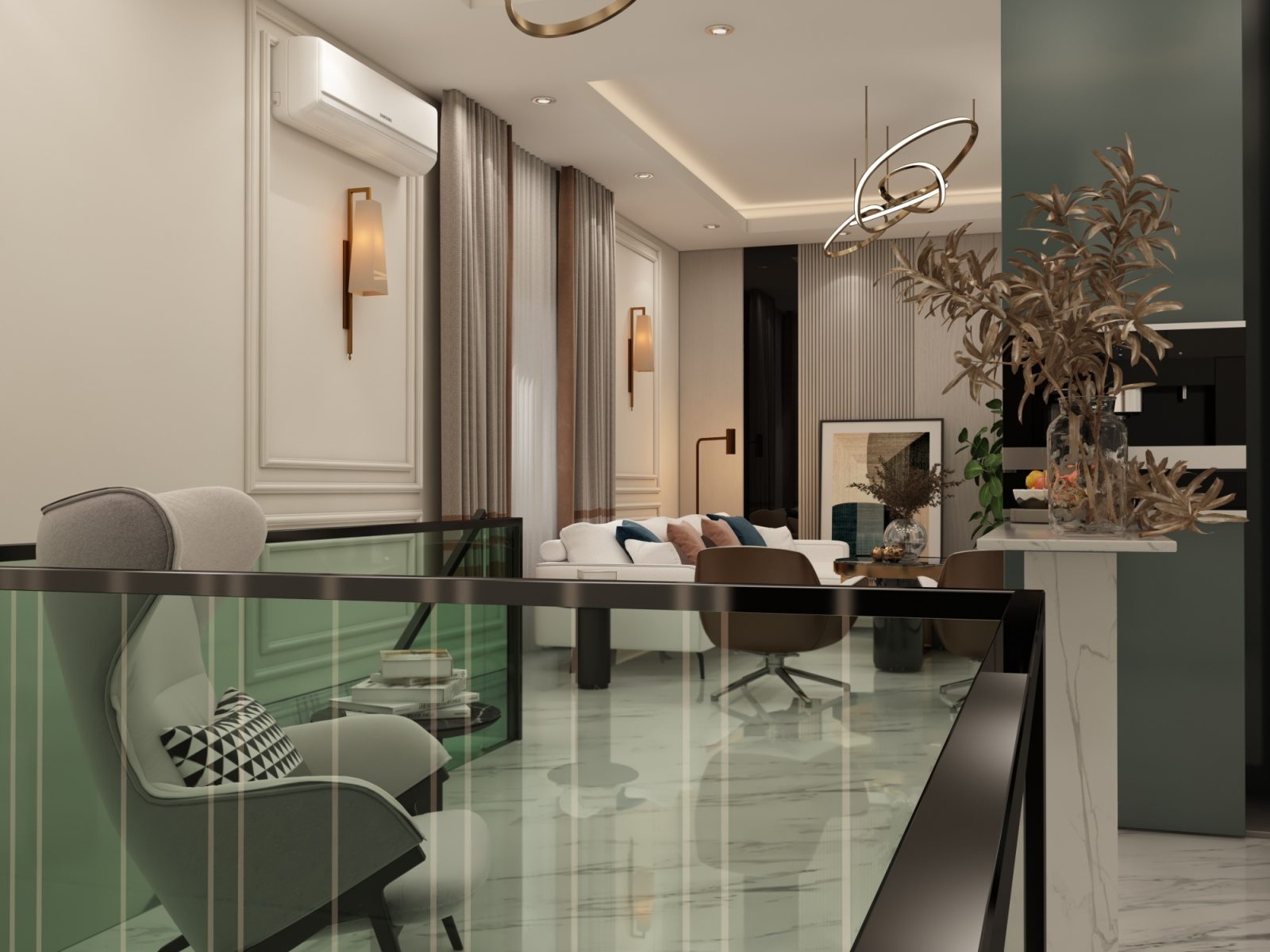 Renovation project background